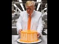 TRUMP MAKES A ORANGE SHERBET ICECREAM CAKE #icecream #cake #sherbet