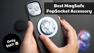 Best MagSafe PopSocket Accessory | Magnetic Base vs. PopGrip for Magsafe | @LizzLovestech