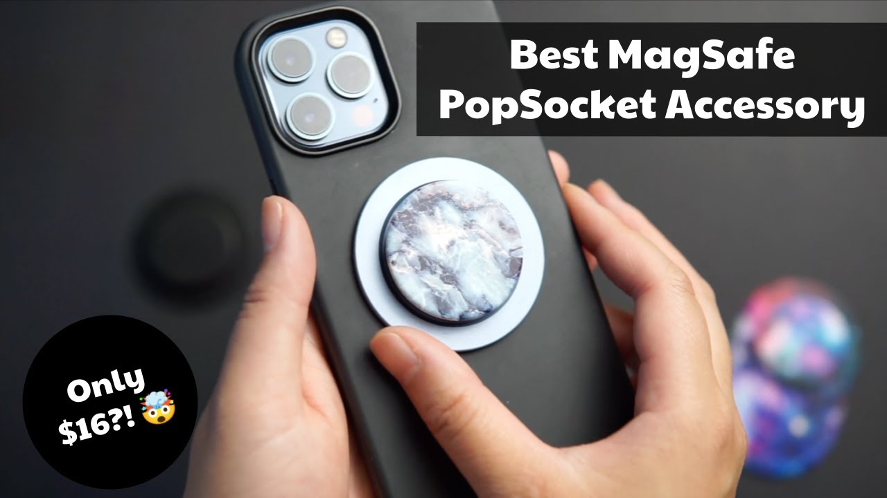 Best MagSafe PopSocket Accessory | Magnetic Base vs. PopGrip for Magsafe |  @LizzLovestech