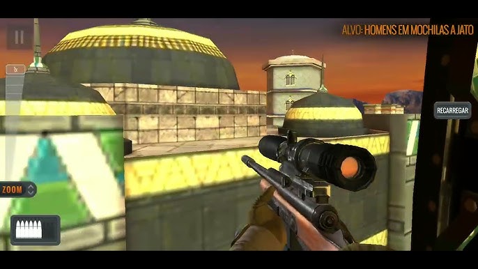 Como jogar Sniper 3D Assassin, game de tiro com download grátis no celular