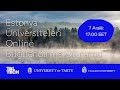 Estonya Üniversiteleri Bilgilendirme Webinarı