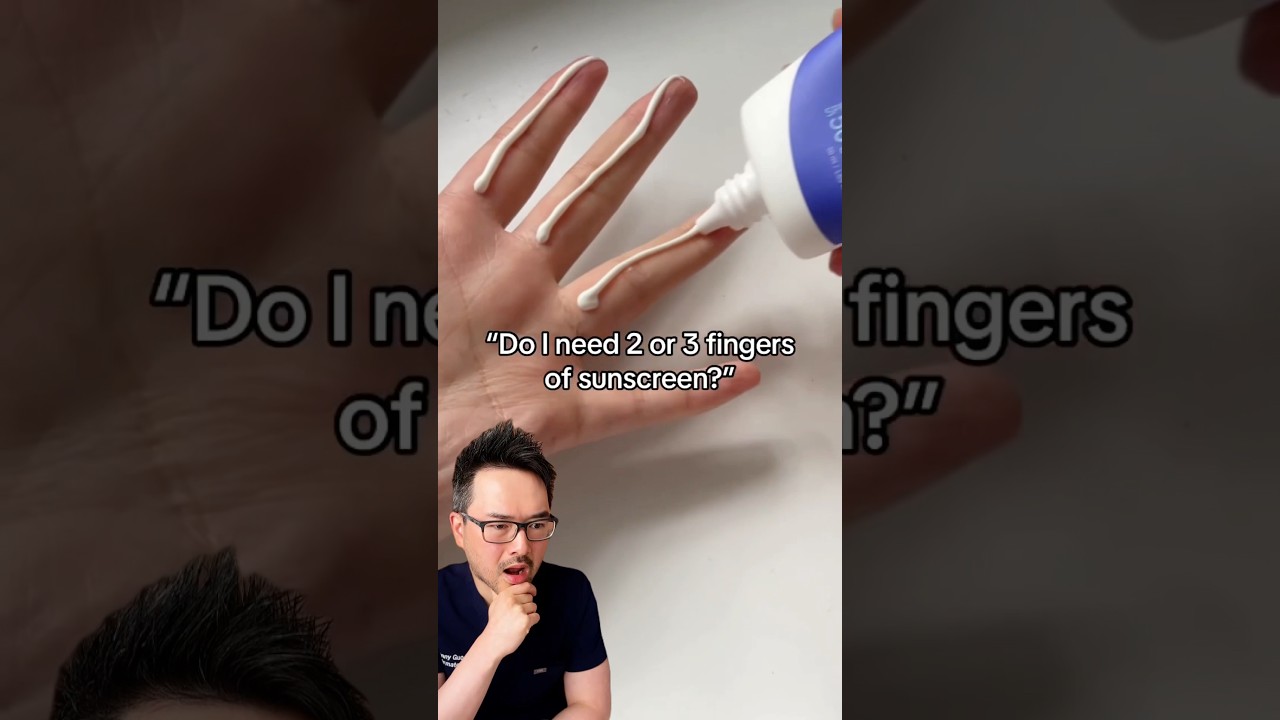 Достаточно ли двух капель солнцезащитного крема? 