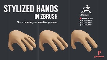 Creating Hands in Zbrush