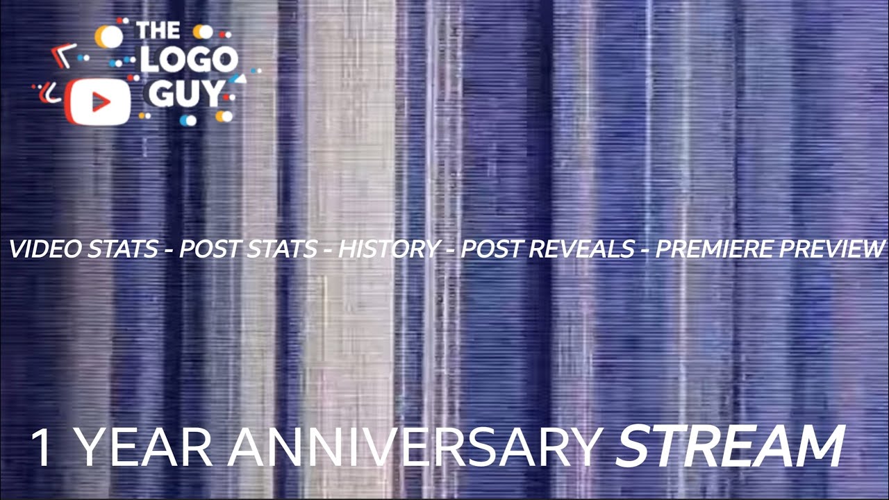 The Logo Guy - 1 Year Anniversary Stream