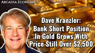 Dave Kranzler: Bank Short Position In Gold Grows With Price Still Over $2,500