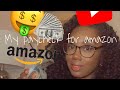 How my first amazon paycheck went!😱 should I quit 🤔 is it worth the money 💰