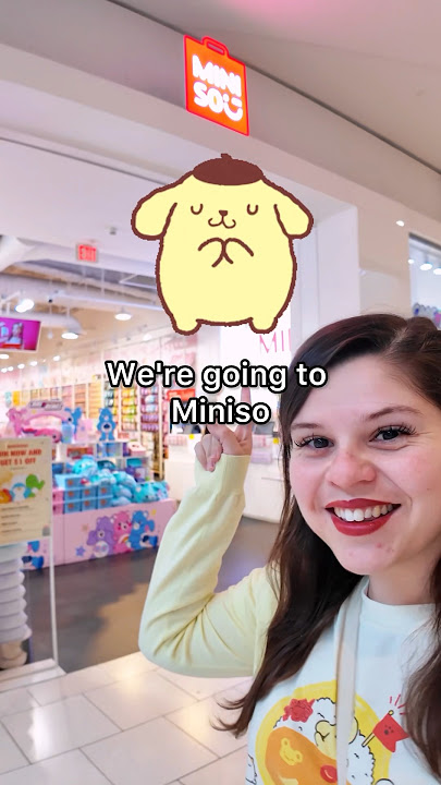 THE MOST POMPOMPURIN MERCH?! ✨ #cute #kawaii #sanrio #miniso #pompompurin #cute hellokitty