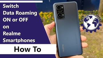 How to switch Data Roaming ON or OFF on Realme Smartphones