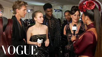 The Cast of 'Elvis' on the New Film and Being at the Met | Met Gala 2022 with La La Anthony | Vogue