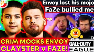 Crimsix RAGE QUIT at Shotzzy Finesse?! Clayster SLAMS FaZe Investor 🌶️