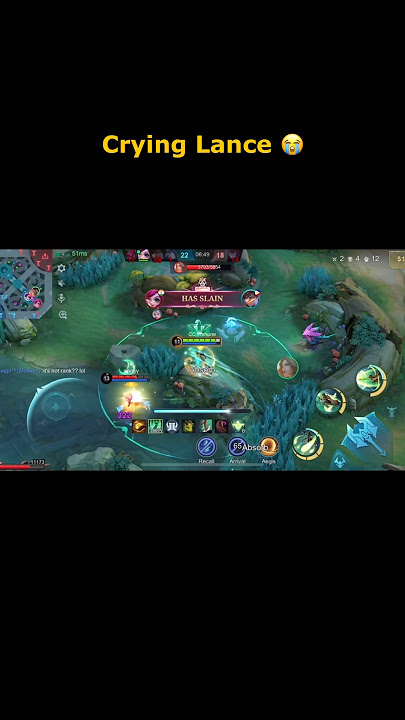 Wow this Lance is running? #mobalegends5v5 #moba5v5English #moba5v5pippin