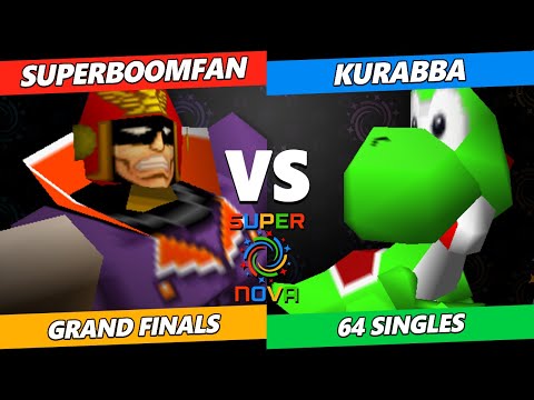 Supernova 2024 GRAND FINALS SuPeRbOoMfAn Captain Falcon Vs Kurabba Yoshi Smash 64 SSB64 