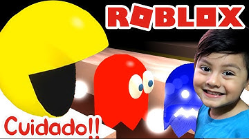 PACMAN ME COME | ESCAPA DE PACMAN EN ROBLOX | Juegos para niños