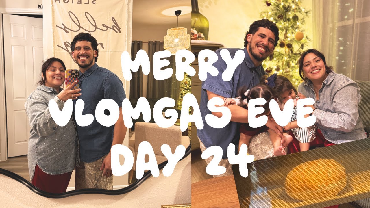 VLOGMAS DAY 24: Christmas Eve | Latin Christmas, Prepping & Karaoke 🎤🎄