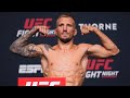 UFC Vegas 32: Sandhagen vs Dillashaw Weigh-in