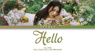 JOY (조이) - Hello (안녕) | [Color Coded Lyrics Han/Rom/Indo]