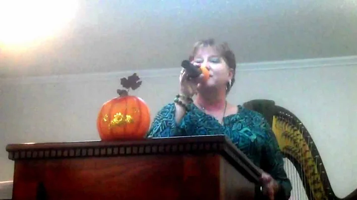 Rhonda Garrison singing I lift my hands