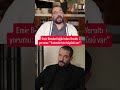 Emir Benderlioğlu’ndan Yeraltı yorumu: “Kalemlerinin büyüsü var” #shortvideo #magazin #yeraltı #dizi