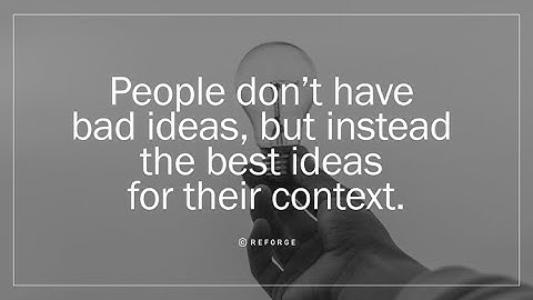 People Don’t Have Bad Ideas - Managing Up Hot Takes