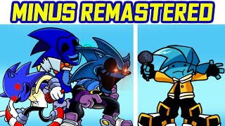 Friday Night Funkin' VS Minus Sonic.EXE Remastered FULL WEEK (FNF Mod/Hard) (Sonic/Sunky.MPEG) Scary
