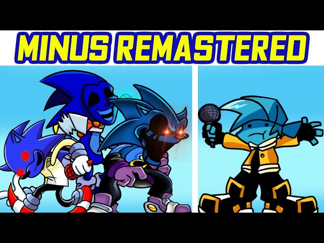 FNF: Minus Sonic.EXE Remastered FNF mod jogo online, pc baixar