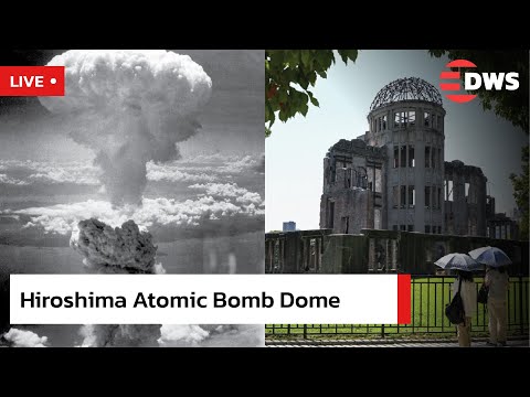 LIVE: Hiroshima Peace Park Marks 80 Years Since Atomic Bombing | View of Atomic Bomb Dome | AH15