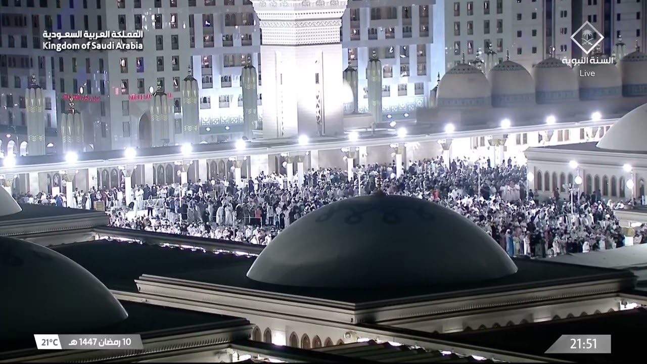الشفع و الوتر للشيخ خالد المهنا ليلة 11 رمضان 1447هـ