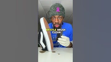 HOW TO CLEAN KNU SKOOL VANS #sneakers #viralvideo #amsr