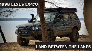 1998 Lexus LX470 on 35's Offroad | Land Between the Lakes | Overland Build