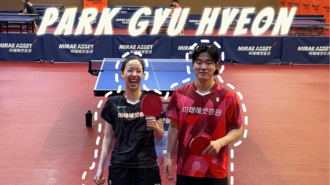 프로 탁구 리그 우승자와의 대결.. 과연 승자는? | 박규현 선수 싸인 유니폼 이벤트