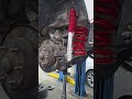 Mitsubishi install new rear shock and spring #automotive #diy #garage #shortsのサムネイル
