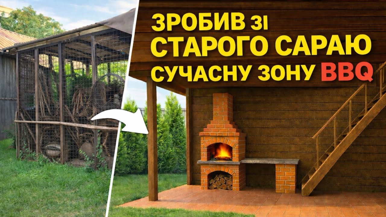 Робимо зону барбекю (2 частина)