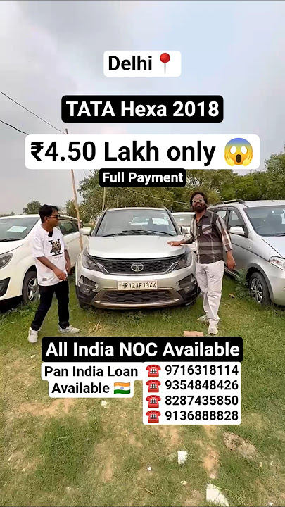 Download lagu Cheapest TATA Hexa For Sale At Car Hub in Delhi #shorts