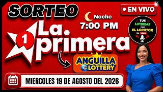 ๐ข La Primera Lottery Drawing 7 PM LIVE TODAY | Results Wednesday, August 19, 2026 ๐