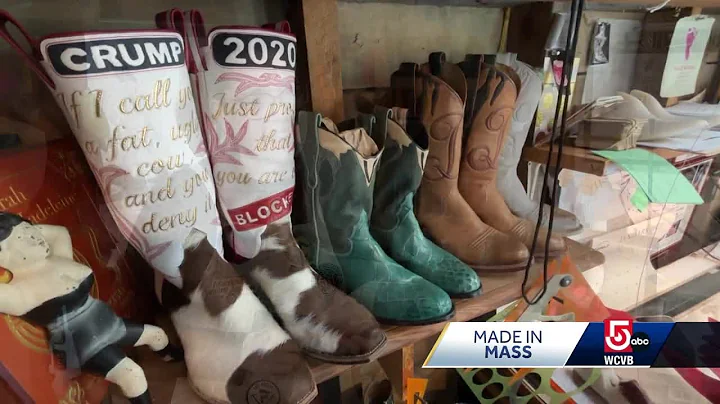 Massachusetts bootmaker revives bespoke western boots