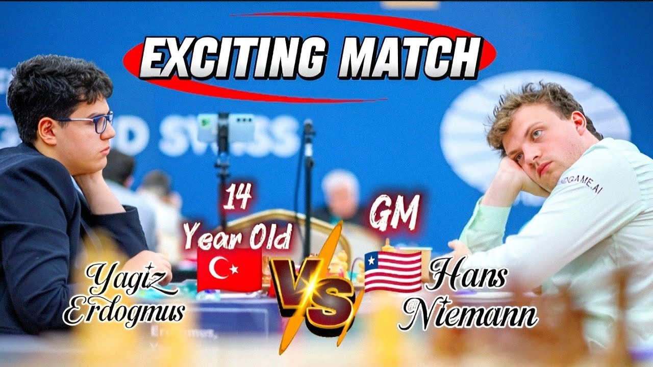 🇹🇷 vs 🇱🇷 | Hans Niemann vs Yagiz Erdogmus | Fide Grand Swiss 2025 | Round 7