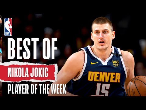 Nikola Jokic | Western Conference Player Of The Week