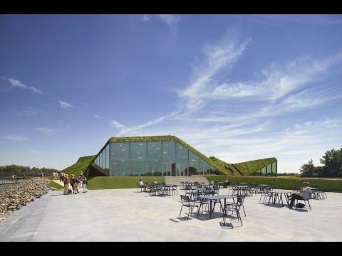 Video: Architekturtrends: Rasendach Des Biesbosch Museums