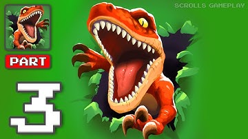 Raptor Evolution - Gameplay Walkthrough Part 3 - Survive and Evolve Raptors (iOS, Android)