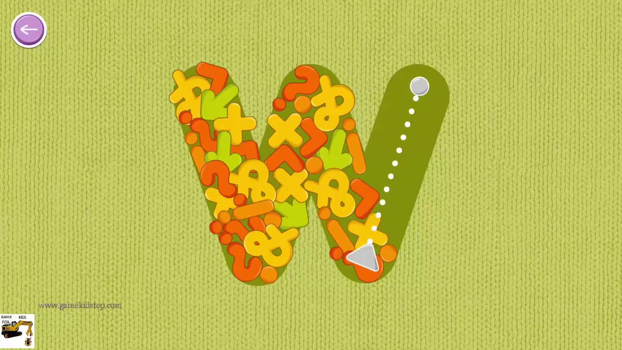 Kids Learn write ABC with Alive Alphabet Letter Abc from A to Z for ...