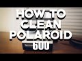 How to Clean Rollers on Polaroid 600 Cameras