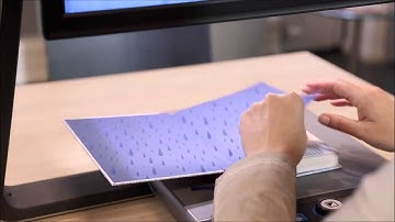 Viewing a hard cover book with the Optelec ClearView C