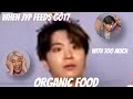 When JYP feeds GOT7 too much organic food