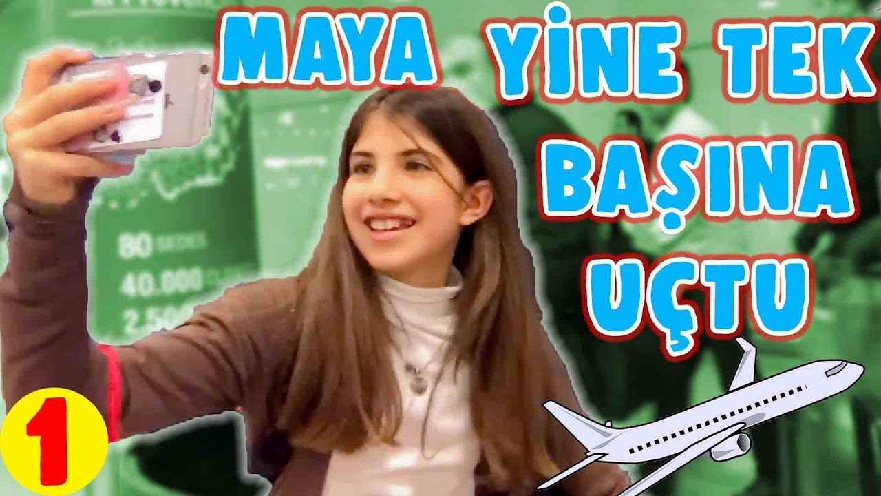 Maya Karne Tatilinde Yine Tek Basina Barselona Ya Uctu 1 Bolum Bizim Aile Youtube