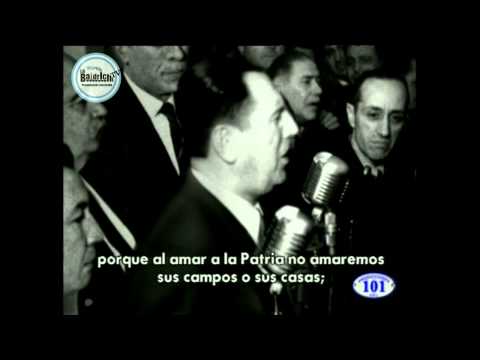 Discurso de Perón el 17 de octubre de 1945 - 'HD'