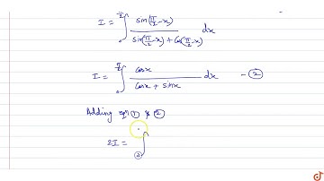 Evaluate: `int_0^(pi/2)(sinx)/(sinx+cosx)dx`