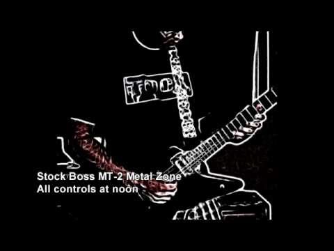 Pedal Mods - Boss MT-2 Metal Zone - Boogie/Bogner Mod - YouTube