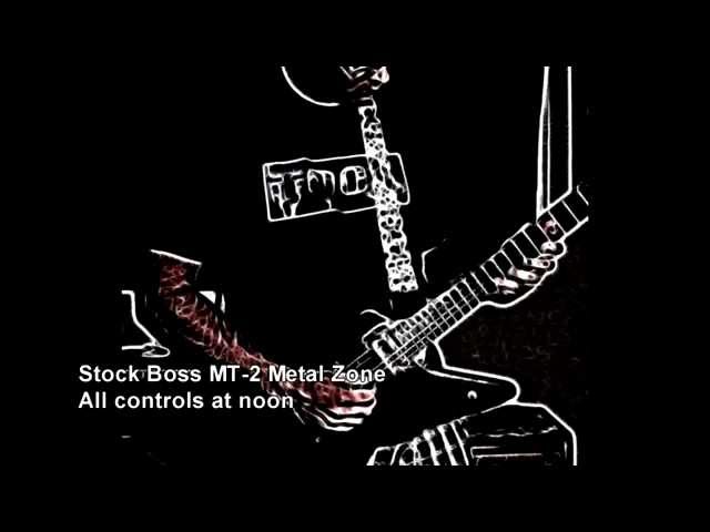 Pedal Mods - Boss MT-2 Metal Zone - Boogie/Bogner Mod - YouTube