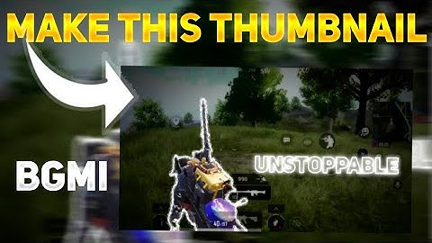 MAKE THIS THUMBNAIL BGMI || BGMI THUMBNAIL ||  BGMI MONTAGE THUMBNAIL || THUMBNAIL MONTAGE