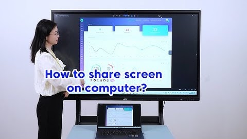 How to share screen on computer?